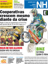Capa do jornal Jornal NH 01/07/2017