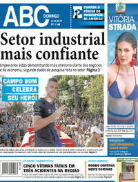 Capa do jornal Jornal NH 03/12/2017