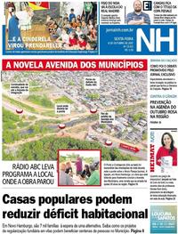 Capa do jornal Jornal NH 06/10/2017