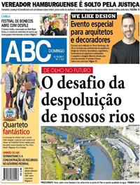 Capa do jornal Jornal NH 08/10/2017