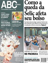 Capa do jornal Jornal NH 10/12/2017