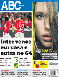 Capa do jornal Jornal NH 11/06/2017