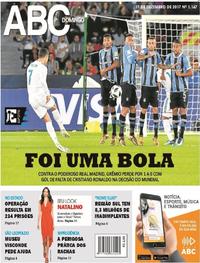 Capa do jornal Jornal NH 17/12/2017