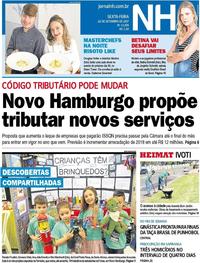 Capa do jornal Jornal NH 22/09/2017