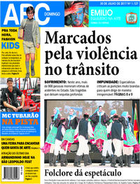 Capa do jornal Jornal NH 30/07/2017