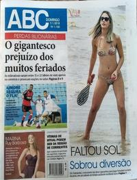 Capa do jornal Jornal NH 07/01/2018