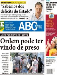 Capa do jornal Jornal NH 11/11/2018