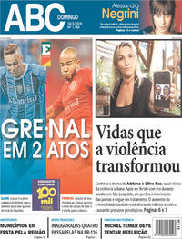 Capa do jornal Jornal NH 18/03/2018