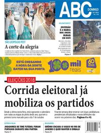 Capa do jornal Jornal NH 22/07/2018