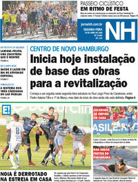Capa do jornal Jornal NH 30/04/2018
