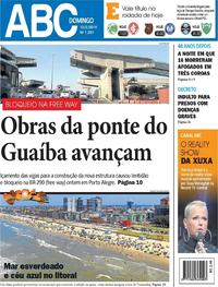 Capa do jornal Jornal NH 10/02/2019
