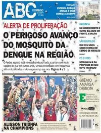 Capa do jornal Jornal NH 02/06/2019