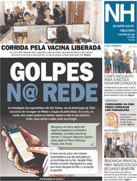 Capa do jornal Jornal NH 04/06/2019