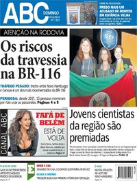 Capa do jornal Jornal NH 19/05/2019