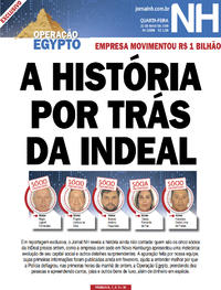 Capa do jornal Jornal NH 22/05/2019