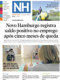 Capa do jornal Jornal NH 01/10/2020