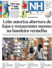 Capa do jornal Jornal NH 05/08/2020