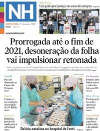 Capa do jornal Jornal NH 05/11/2020