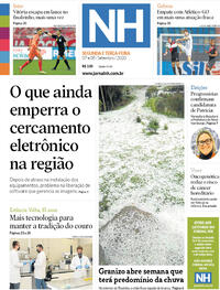 Capa do jornal Jornal NH 07/09/2020