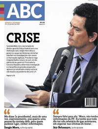 Capa do jornal Jornal NH 25/04/2020