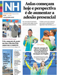 Capa do jornal Jornal NH 02/08/2021