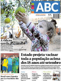 Capa do jornal Jornal NH 05/06/2021