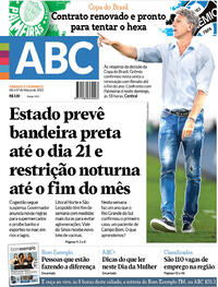 Capa do jornal Jornal NH 06/03/2021