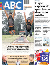 Capa do jornal Jornal NH 07/08/2021