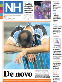 Capa do jornal Jornal NH 10/12/2021