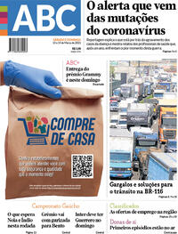 Capa do jornal Jornal NH 13/03/2021