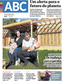 Capa do jornal Jornal NH 14/08/2021