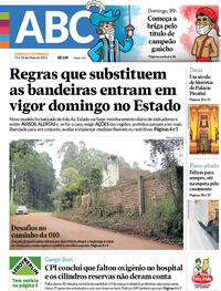 Capa do jornal Jornal NH 15/05/2021