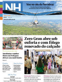 Capa do jornal Jornal NH 16/11/2021