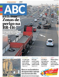 Capa do jornal Jornal NH 17/07/2021