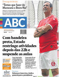 Capa do jornal Jornal NH 20/02/2021