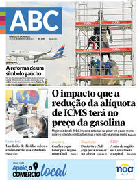 Capa do jornal Jornal NH 25/09/2021