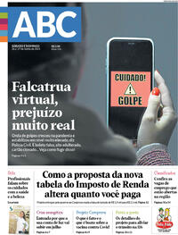Capa do jornal Jornal NH 26/06/2021