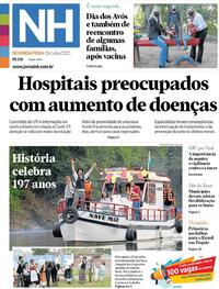 Capa do jornal Jornal NH 26/07/2021