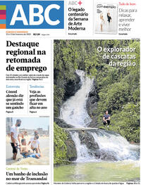Capa do jornal Jornal NH 12/02/2022