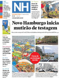 Capa do jornal Jornal NH 17/01/2022