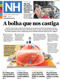 Capa do jornal Jornal NH 21/01/2022