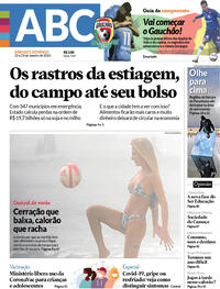 Capa do jornal Jornal NH 22/01/2022
