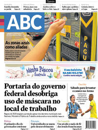 Capa do jornal Jornal NH 02/04/2022