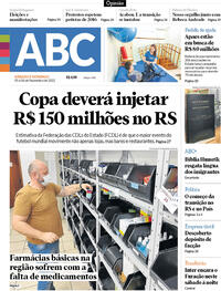 Capa do jornal Jornal NH 05/11/2022