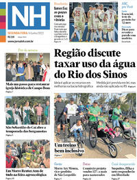 Capa do jornal Jornal NH 06/06/2022