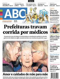 Capa do jornal Jornal NH 07/05/2022