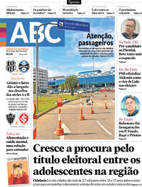 Capa do jornal Jornal NH 09/04/2022