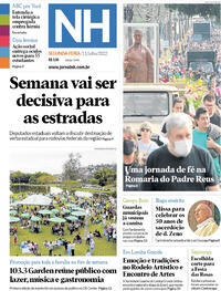 Capa Jornal NH 11/07/2022
