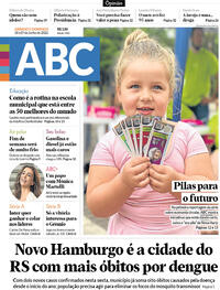 Capa do jornal Jornal NH 18/06/2022