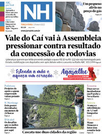 Capa do jornal Jornal NH 19/04/2022